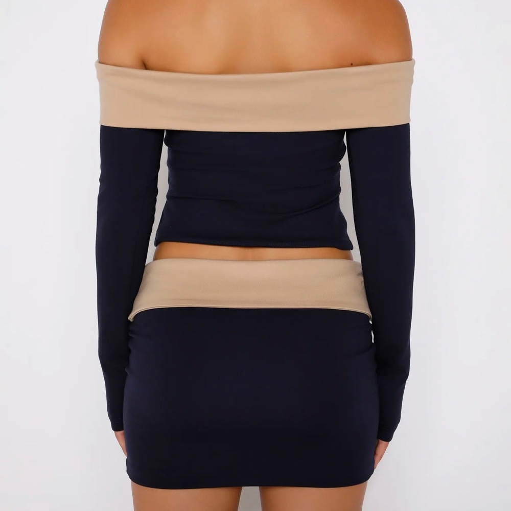 NWT Tiger Mist Imogen long sleeve top + skirt set. Size xs - Picture 3 of 7